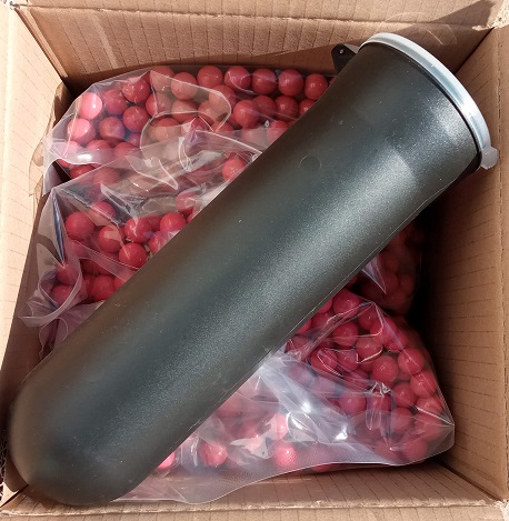 Paintball Cal.50; 1500 Units + Pod Capacity 320 Balls -*Free Shipping 24/48 Hours